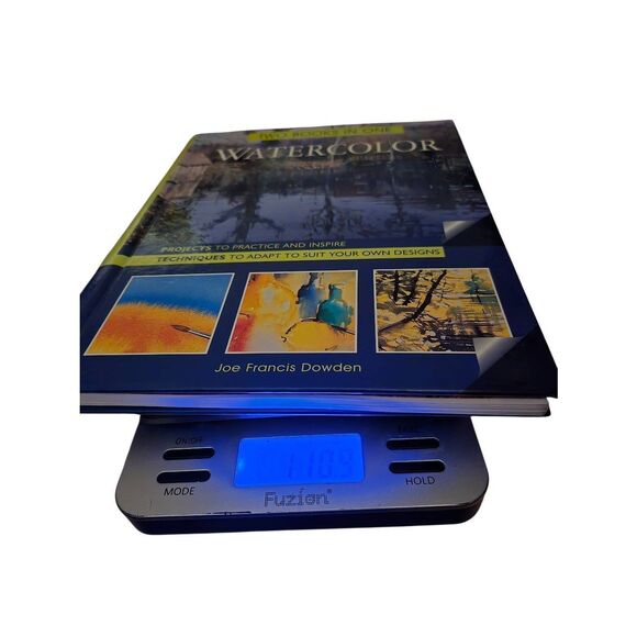 Watercolor two books in one by Joe Francis Dowden - sterling / silver books - is - Picture 5 of 7